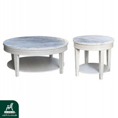 Round Table Set(1+2) Marble M. CT-7278