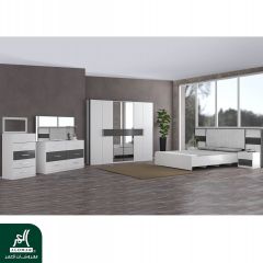 Double Bedroom (Fabric HBD) with 6WD + Bench M.Maya XL/01