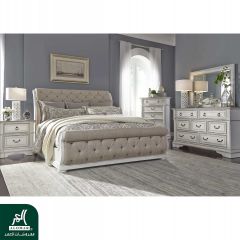 Double Bedroom(Bed+2NS+Dresser+1M+Chest+Master Ch+Bench) M.244 (MagnoliaManor)