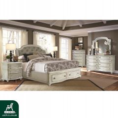 DOUBLE BED(K BED+2NS+DRS+MIR+CHEST) M.710