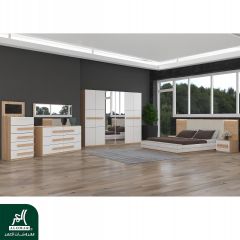 Double Bedroom (Soft HBD) With 6DR Wardrobe M.Sylvia 1XL-A