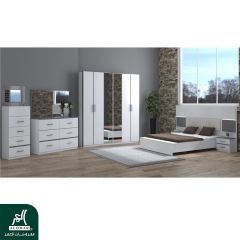 Double Bedroom (Soft HBD) With 6DR Wardrobe M.Corland XL-A
