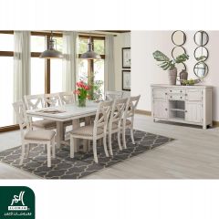 Dining Set(Rect Tbl+10Sd Ch+Server) M.D631