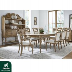 Dining Set(Ding Tbl+2 Arm Ch+6 Ch+Sideboard) M. P293DR