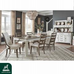 Dining Set(Ding Tbl+2 Arm Ch+6 Ch+Buffet) M. D4353