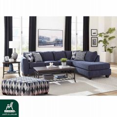 Sectional Sofa Set(2pcs) with Ottoman M.2256