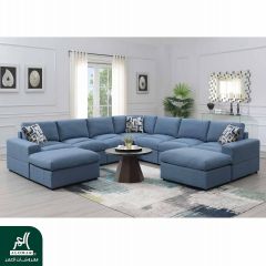 Sectional Sofa Set 7Pcs With 2Ottoman M.HL21191-1/HL22033-1