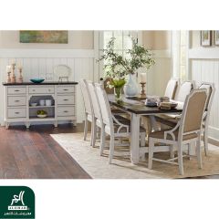 Dining Set(Rect Tbl+8 Ch+SB) M.D0042